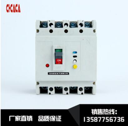 厂家直销 塑壳漏电断路器 100A 3p/4P 全银点 可贴牌