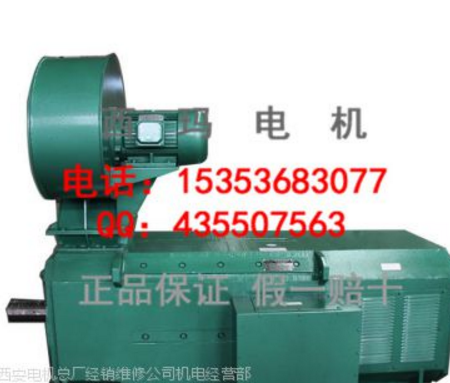 西安泰富西玛ZSN4-225-11 75KW 440V 1500转水泥回转窑直流电动机