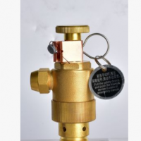 QRF32气体灭火容器阀门二氧化碳541系列七氟丙烷容器阀瓶头阀法兰