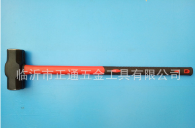精品展示 精抛光 强车削八角锤 双色包塑柄大锤 定做各种规格