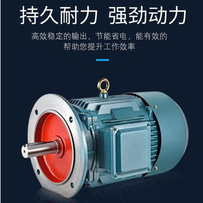 供应7.5KW2极电机 轴38 380V 三相异步电动机 螺杆压缩机专用