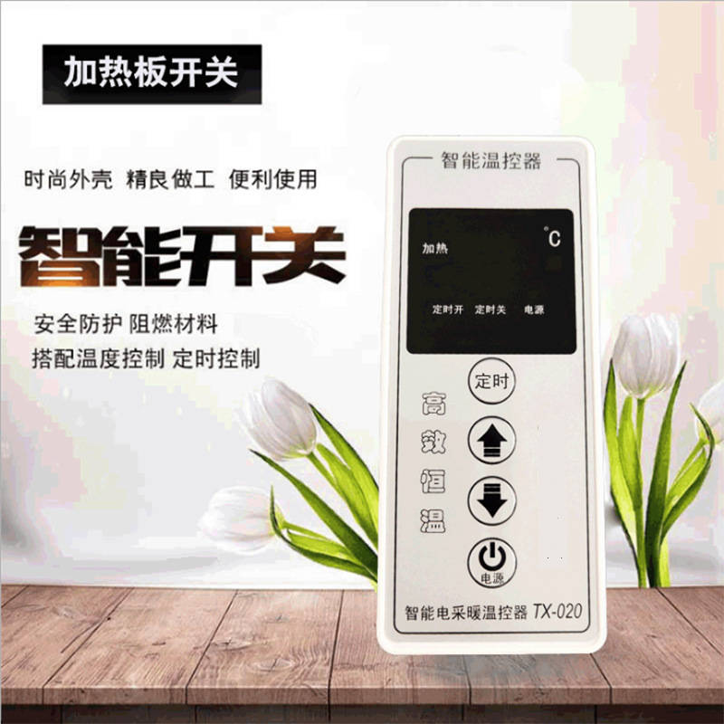 碳晶电暖器开关 碳晶暖器温控电暖器温控电采暖温控TX-030