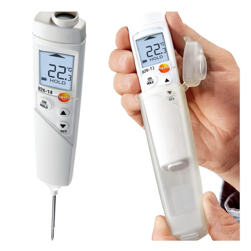 德图testo 826-T4红外接触式测温仪testo 826-T2食品温度测试仪