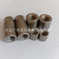 【仓储现货】M8圆柱焊接螺母外圆14高度12 15 16圆柱焊管螺母厂家