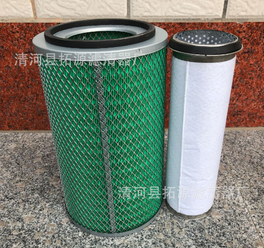 适配 K2337空滤解放悍威奥威J5 J6金龙客车空气滤清器滤芯五吨王