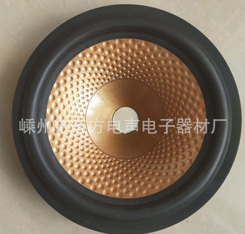 厂家生产电声配件 6.5寸纸盆 喷漆音盆 喇叭配件