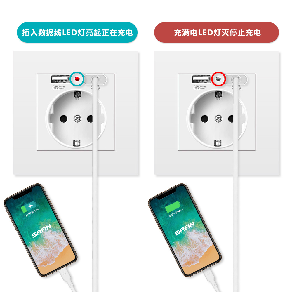 德式USB充电
